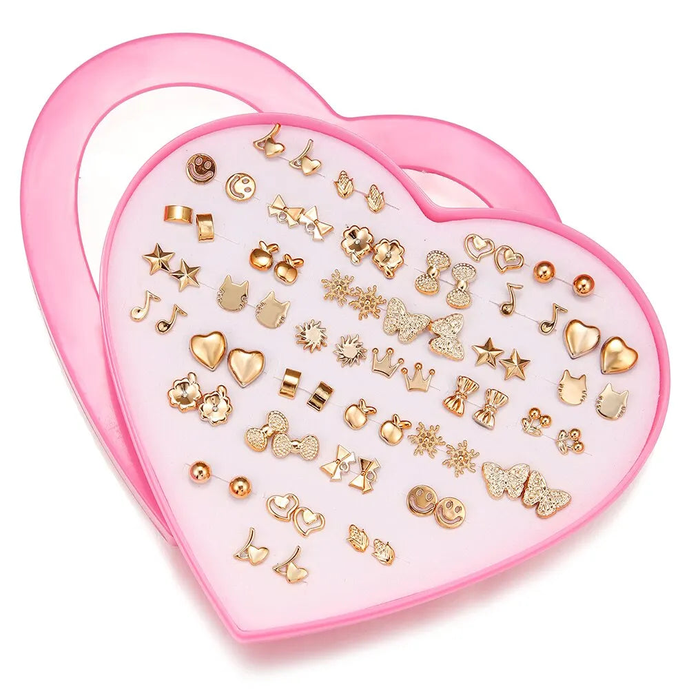 36-Pair Mini Earring Set