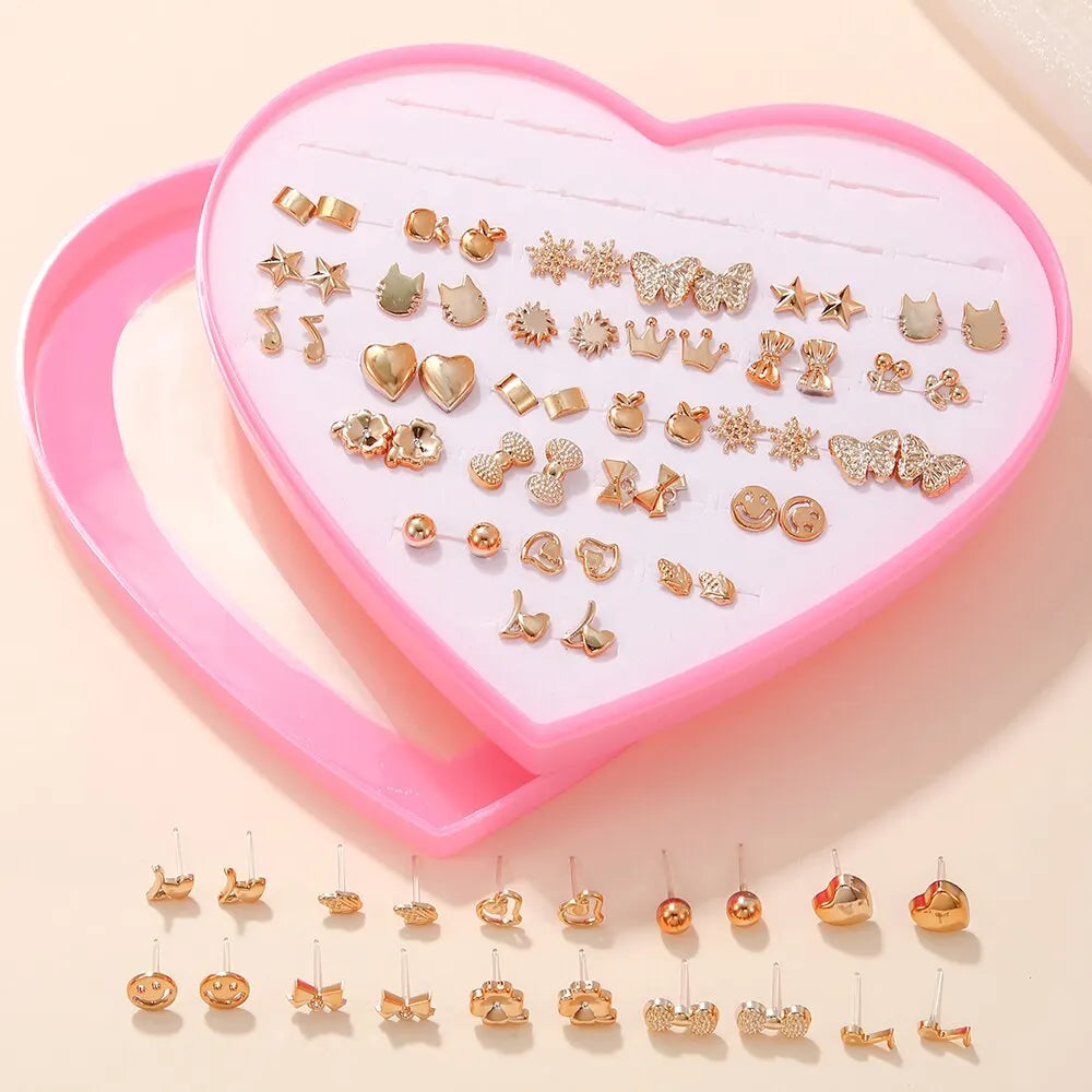 36-Pair Mini Earring Set