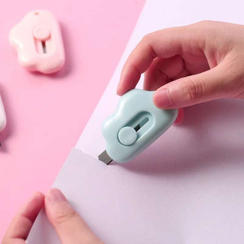 Mini Utility Knife in Cute Cloud Shape